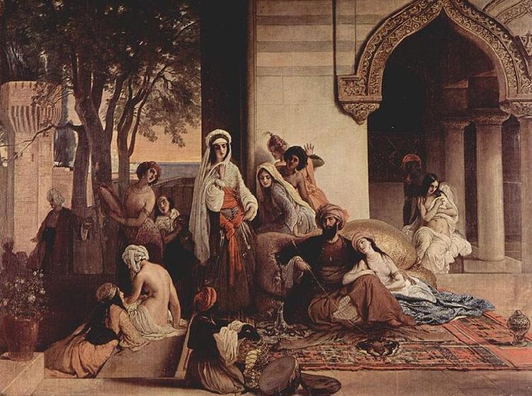 Die neue Favoritin, Francesco Hayez